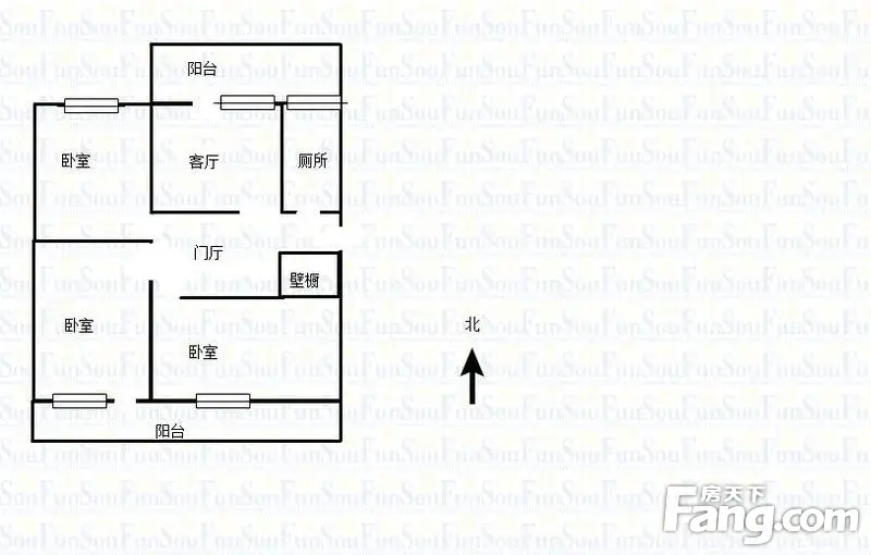 七里山小区户型图