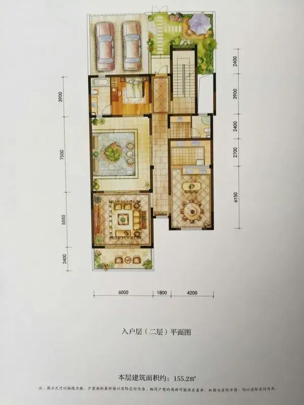 滇池高尔夫玉龙湾别墅户型图