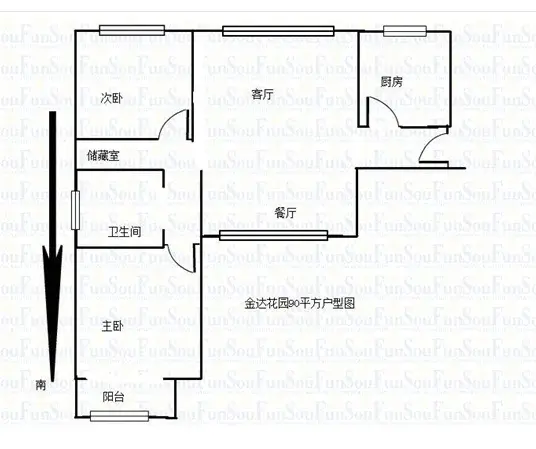 金达花园 全明边户 景观楼层 采光十足 位置安静 急售