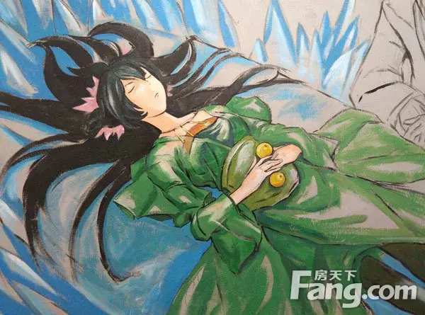 《诛仙》狐岐山地宫系列壁画持续更新中.