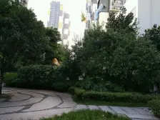 小区出门100多米就有公交站、距离石桥铺轻轨站900米