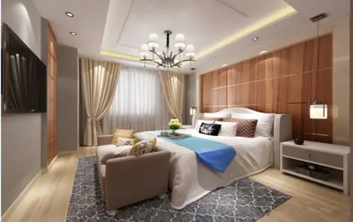 兆业君汇上品现代简约120平米三居室装修设计