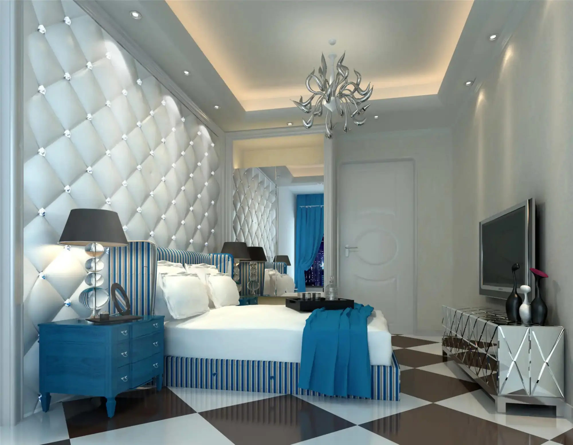 中海翠屏湾-地中海风格-三居室-看装修案例-家