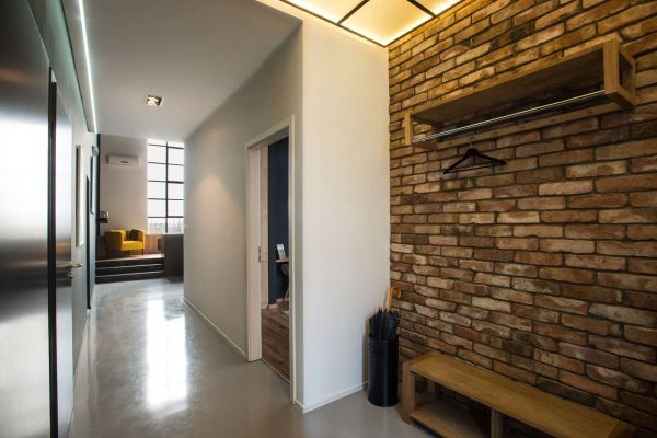 88平米的工作室改造成现代loft公寓