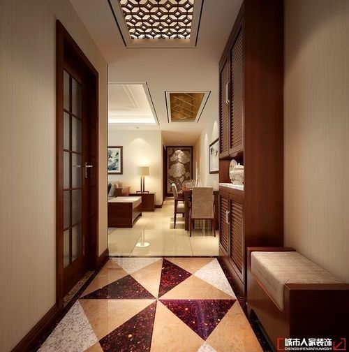 伟业公馆139平—三居室—现代中式