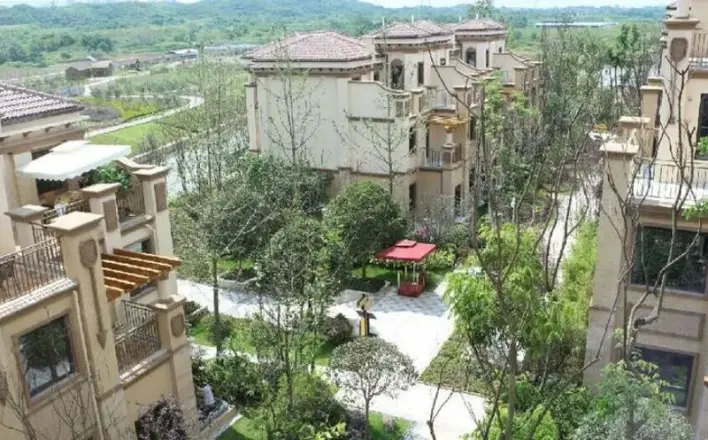 书香溪墅实景图