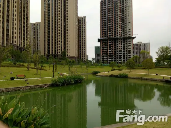 金科廊桥水乡别墅实景图