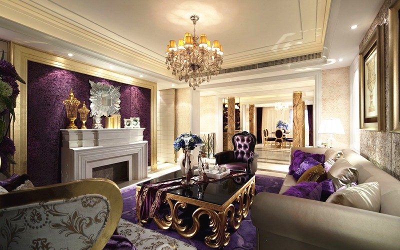 紫沙金苑 120平 欧式风格