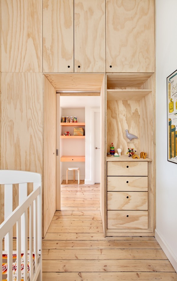 122平米三居室极简风格装修 木材打造的健康