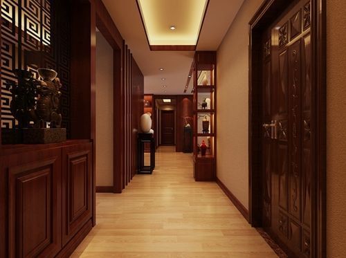 紫薇曲江意境三居室146平米装饰设计