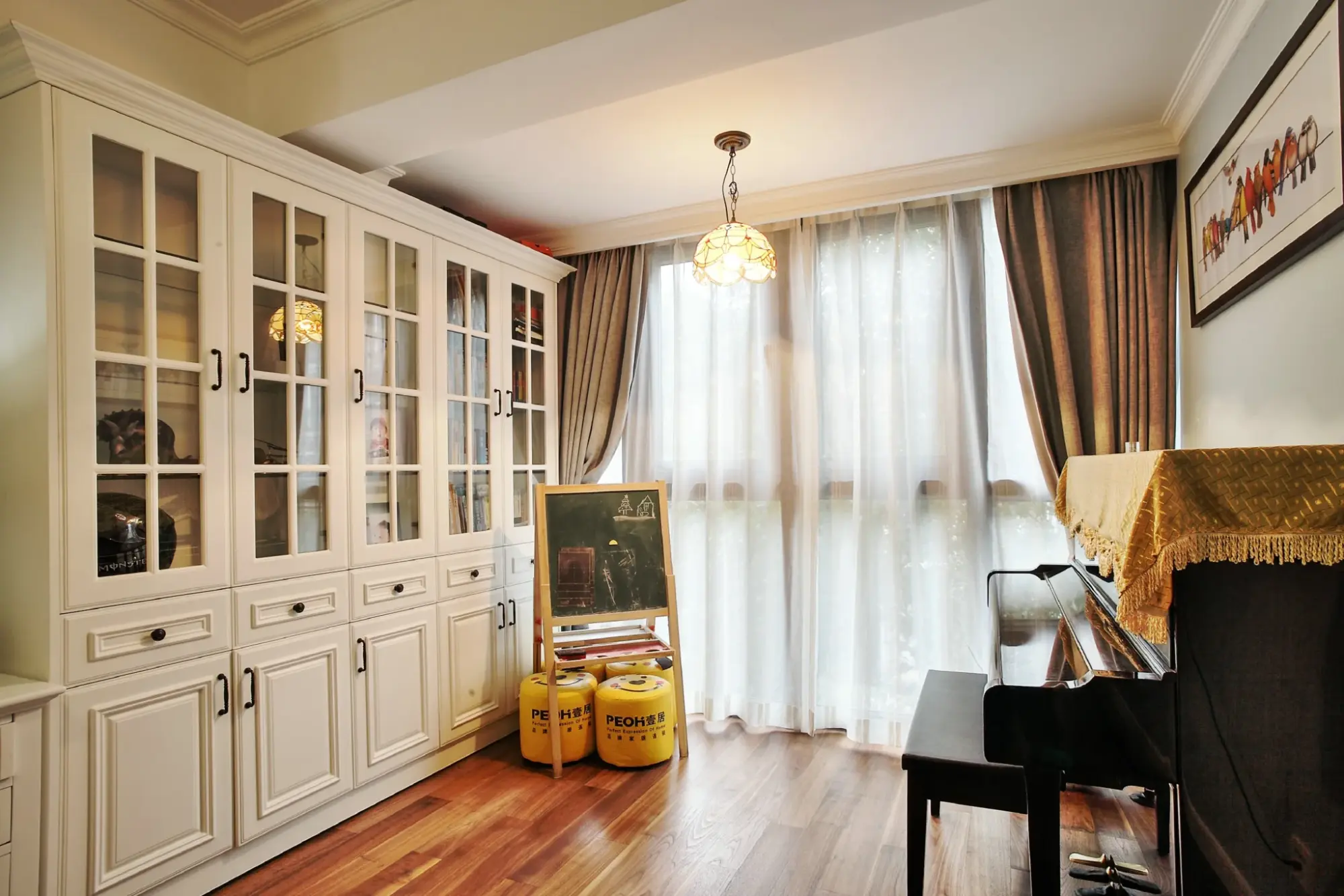 欧美风情三居室153平米11万-尼德兰花园二期装修案例-上海房天下家居